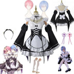 Rem Maid Cosplay Dress