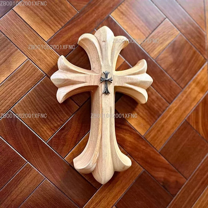 Wooden Cross Wall Decor