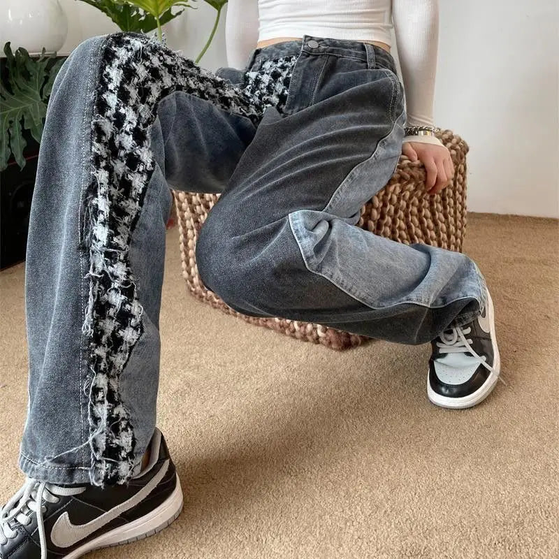 Blue Baggy Y2K Jeans