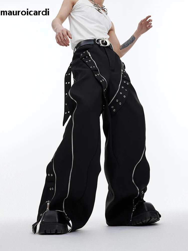 Wide-Leg Flowy Pants