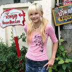 Pink Graphic Print Tee