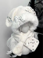 Leopard Faux Fur Ear Hat