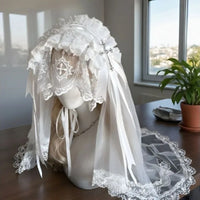 Gothic Nun Veil Headpiece