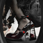 Platform High Heel Pumps