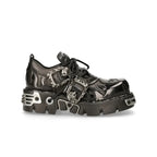 Metal Detail Platform Shoes