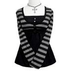 Striped Off-Shoulder Top