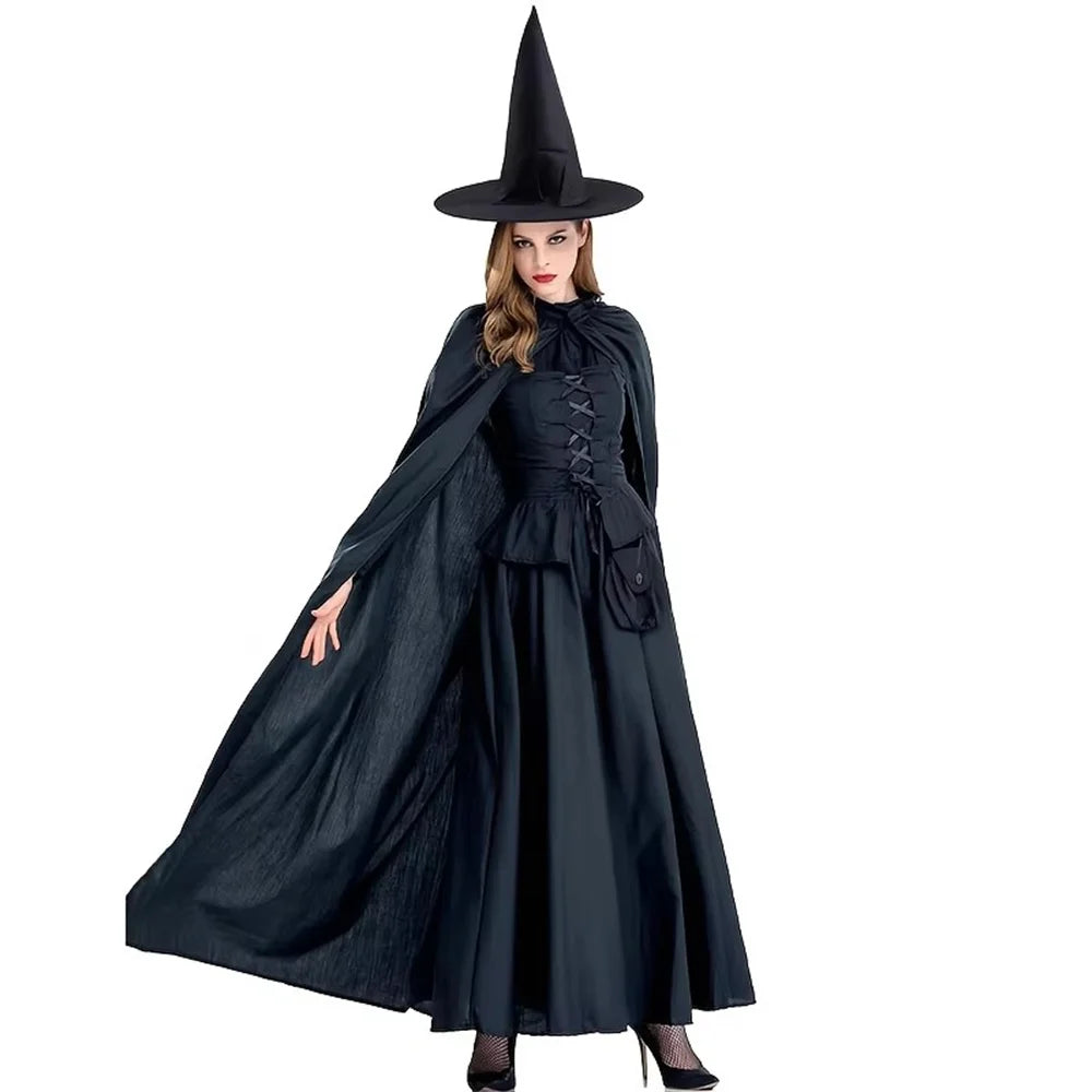 Velvet Hooded Cloak