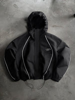 Cropped Hooded Jacket