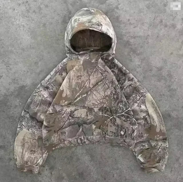 Camo Fleece Hoodie