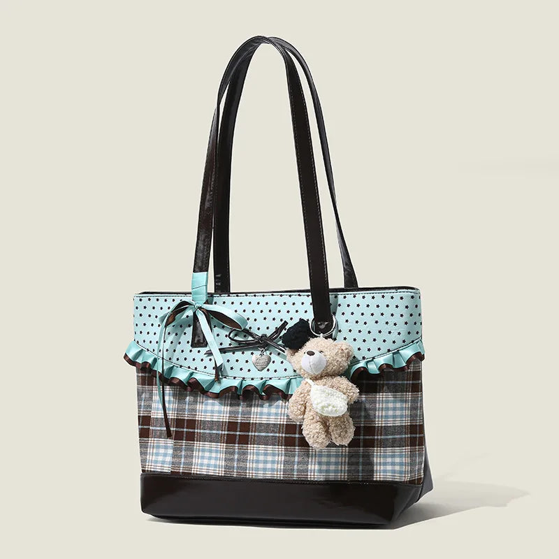Bear Charm Tote Bag