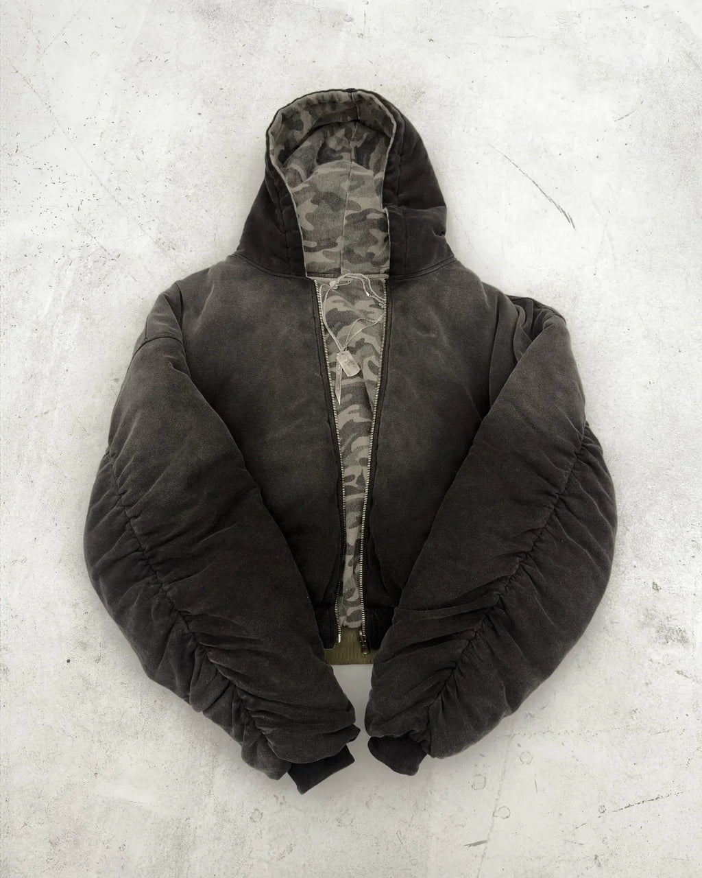 Camo Fleece Hoodie