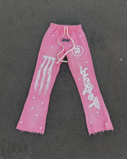 Graphic Print Tracksuit Set