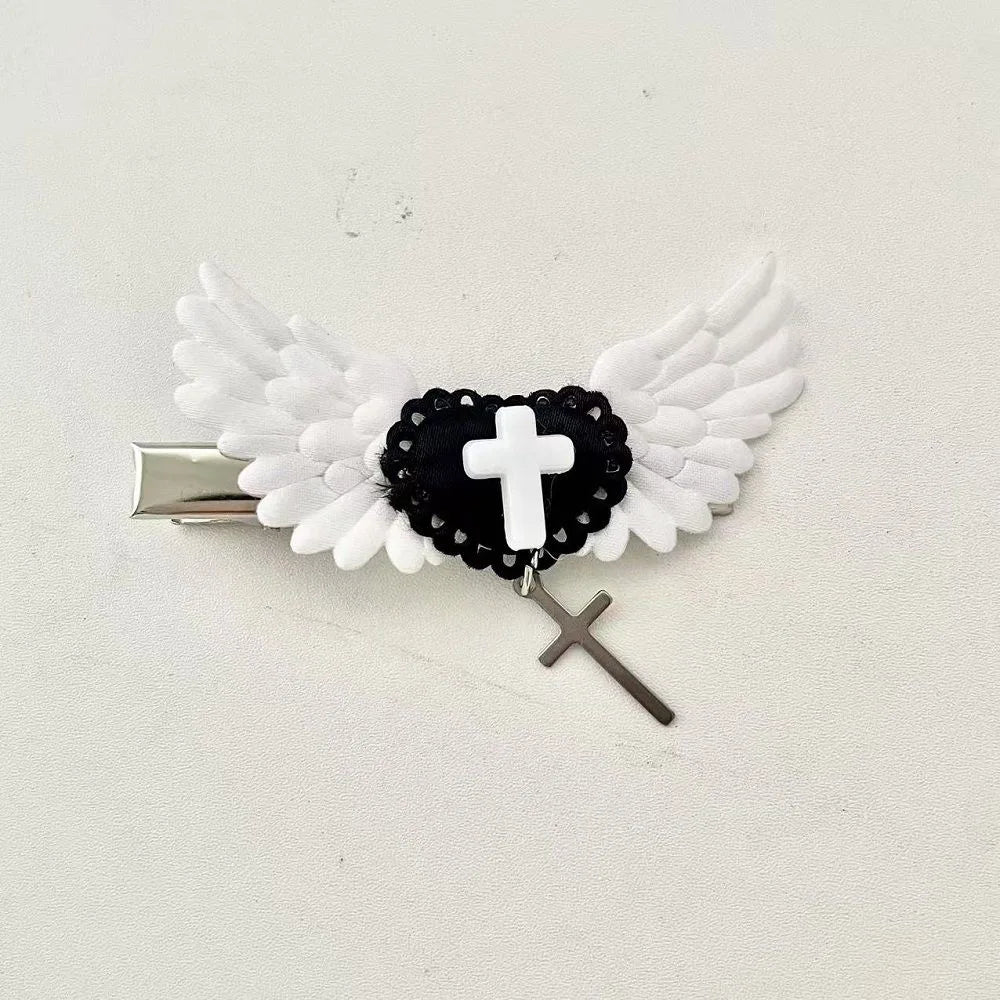 Devil Wing Hair Clips