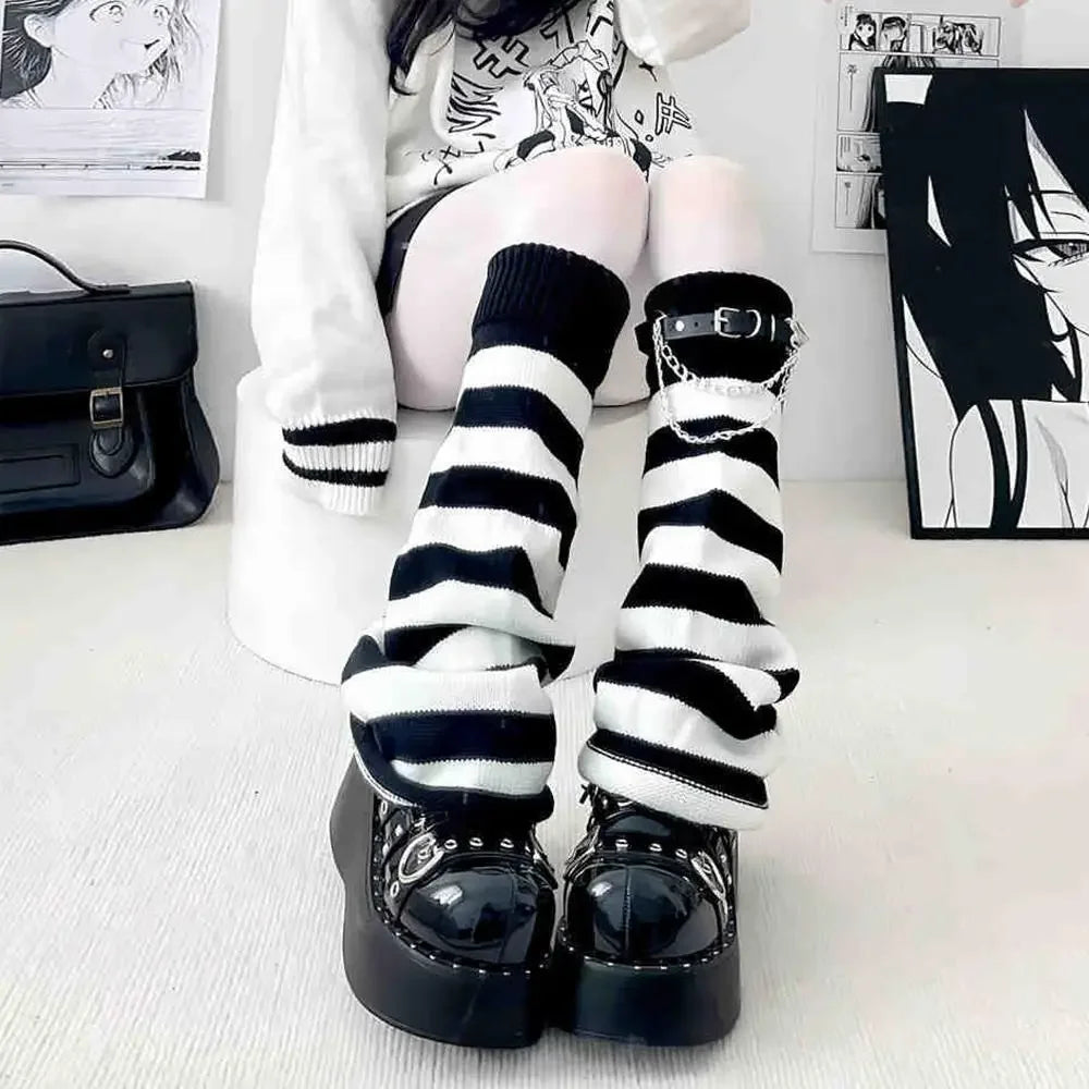 Striped Lolita Socks