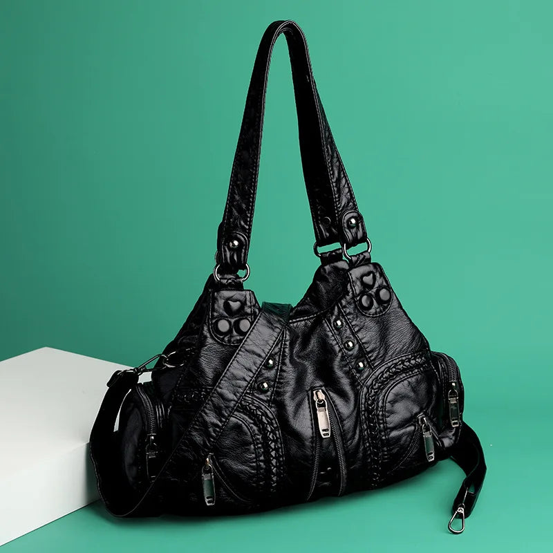 Rivet Shoulder Bag