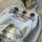 Skull Print Hoodie