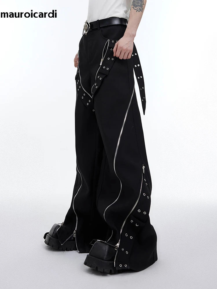 Wide-Leg Flowy Pants