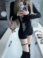 Slim Fit Long Sleeve Jumpsuit