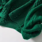 Hollow-Out Knit Sweater
