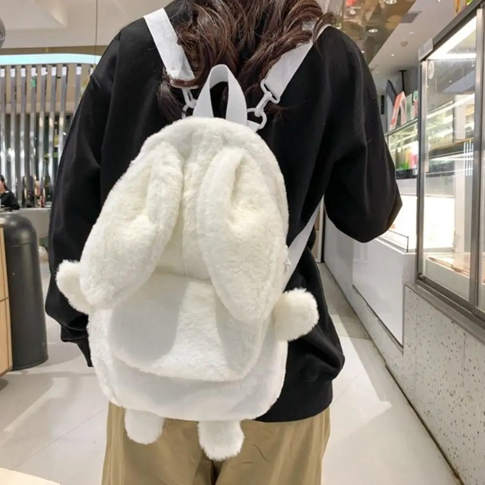 Plush Bunny Backpack
