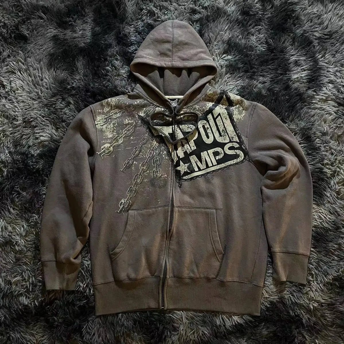 Movie Player Print Hoodie