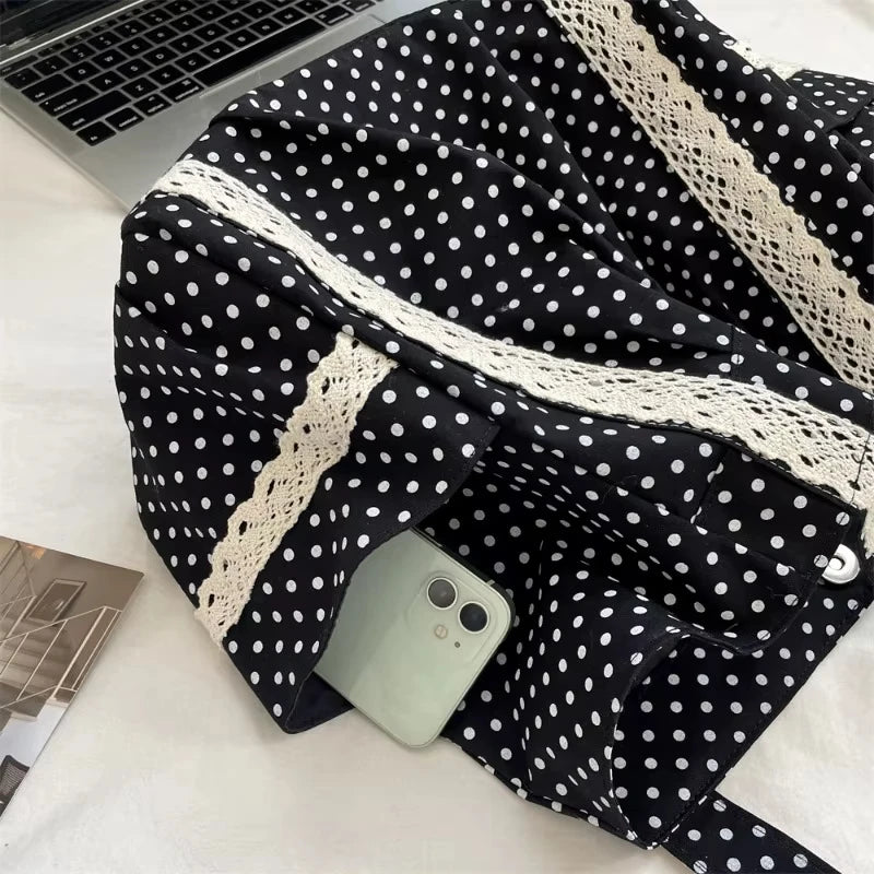 Polka Dot Shoulder Bag