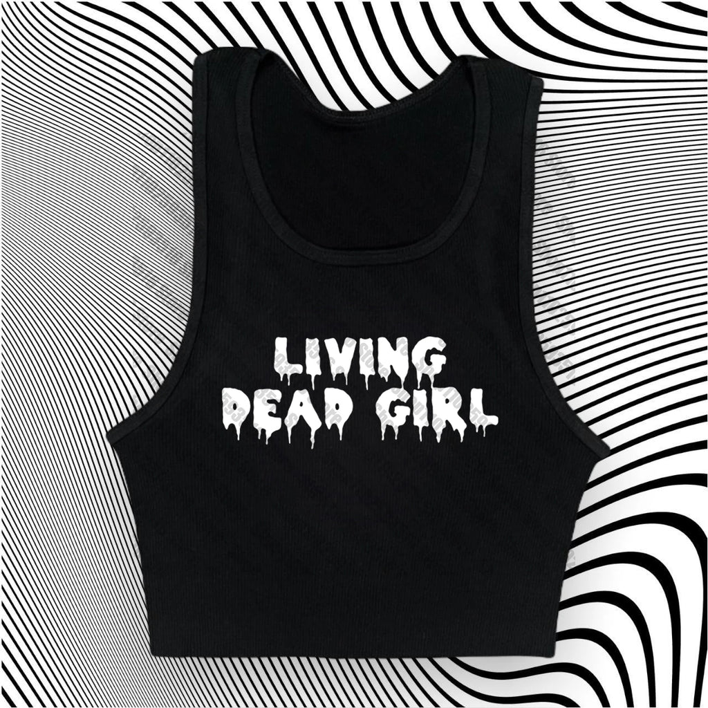 Living Dead Girl Crop Tee