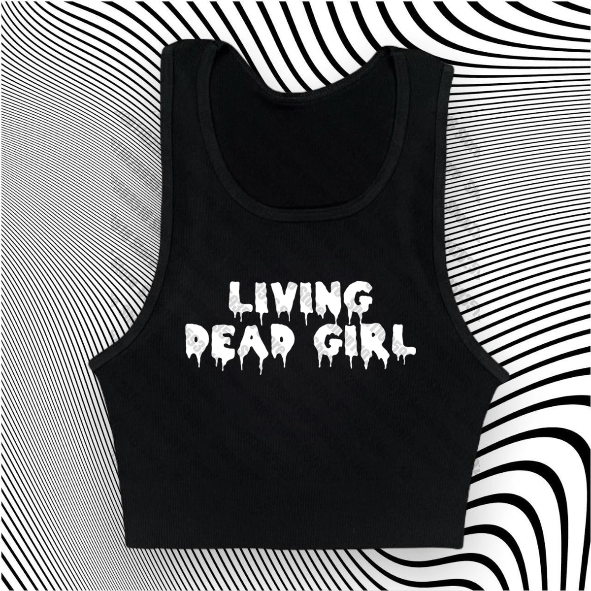Living Dead Girl Crop Tee