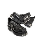 Metal Detail Platform Shoes