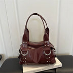 Ring Detail Shoulder Bag