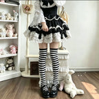 Mismatched Striped Socks