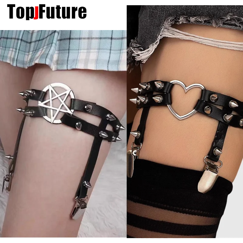 Pentagram Garter Stockings