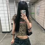 Leopard Print Crop Top