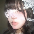 Lace Cross Eye Patch