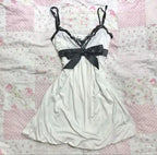 Ruffle Gothic Mini Dress