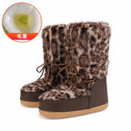 Faux Fur Snow Boots