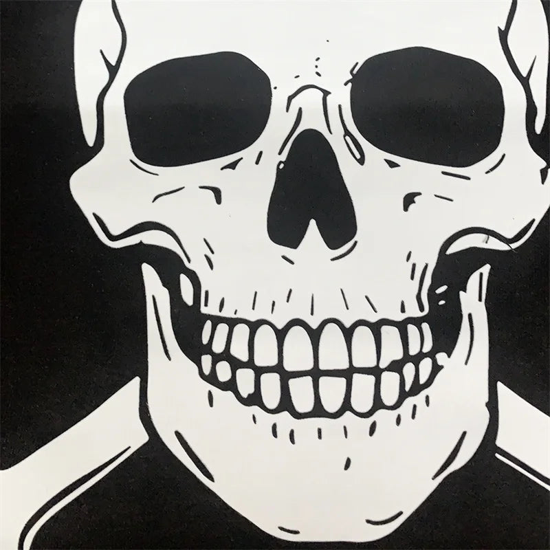 Skull Print Anime Tee