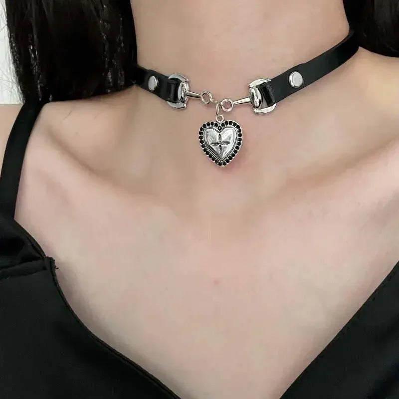 Butterfly Pendant Choker