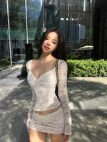 Lace Two-Piece Set