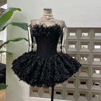 Line Mini Dresses