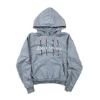 Gothic Print Hoodie