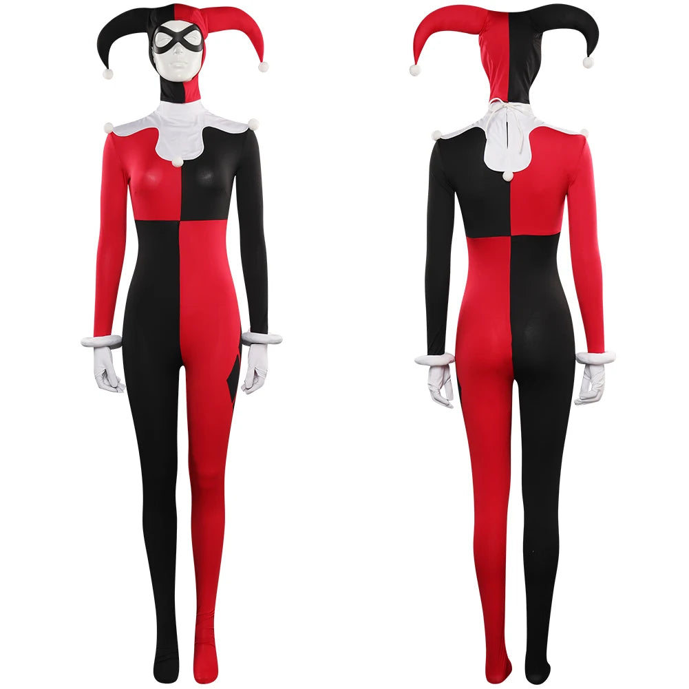 Harley Quinn Cosplay Jumpsuit