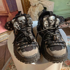 Skull Platform Dad Shoes