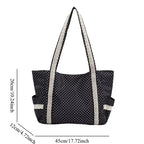 Polka Dot Shoulder Bag