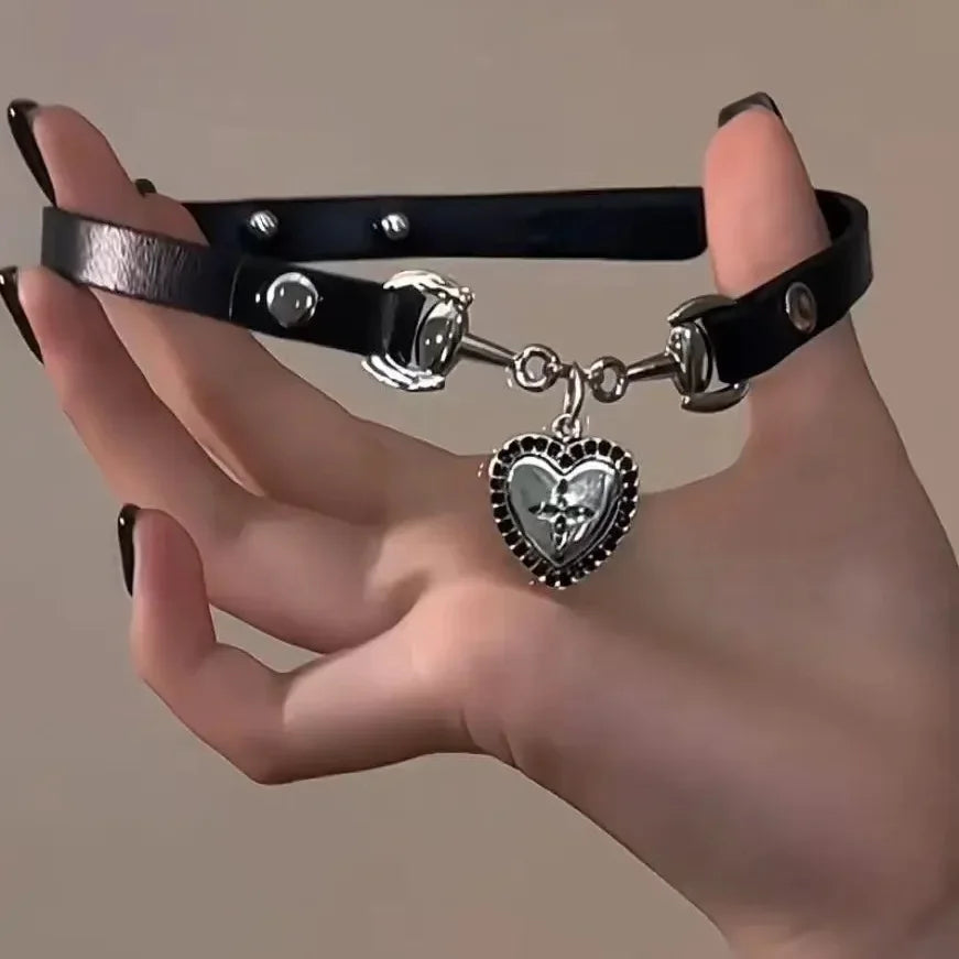 Butterfly Pendant Choker