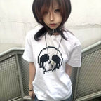 Skull Print Gothic Tee