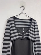 Striped Off-Shoulder Top