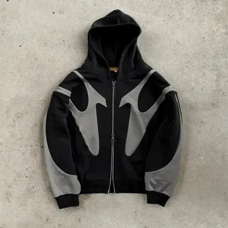 Devil Pattern Hoodie