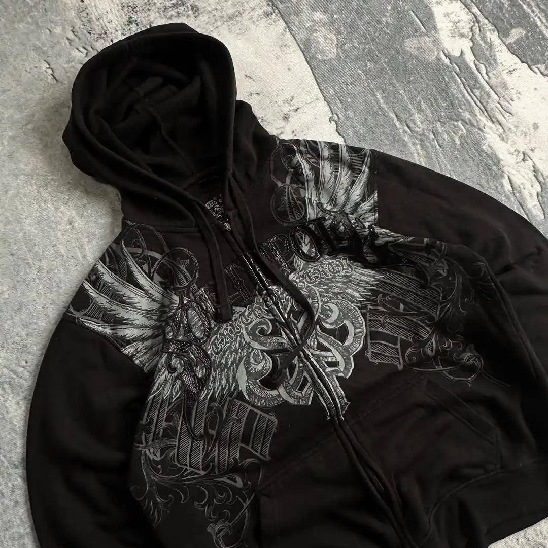 Movie Player Print Hoodie