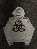 Biohazard Print Hoodie